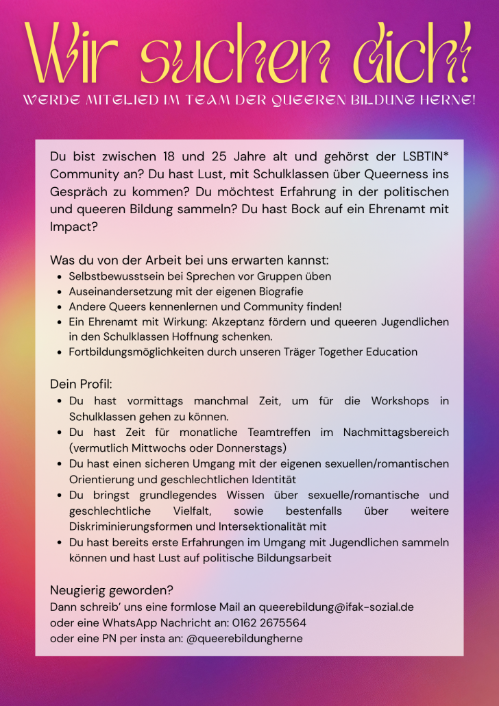 Mitgliederakquise Infos